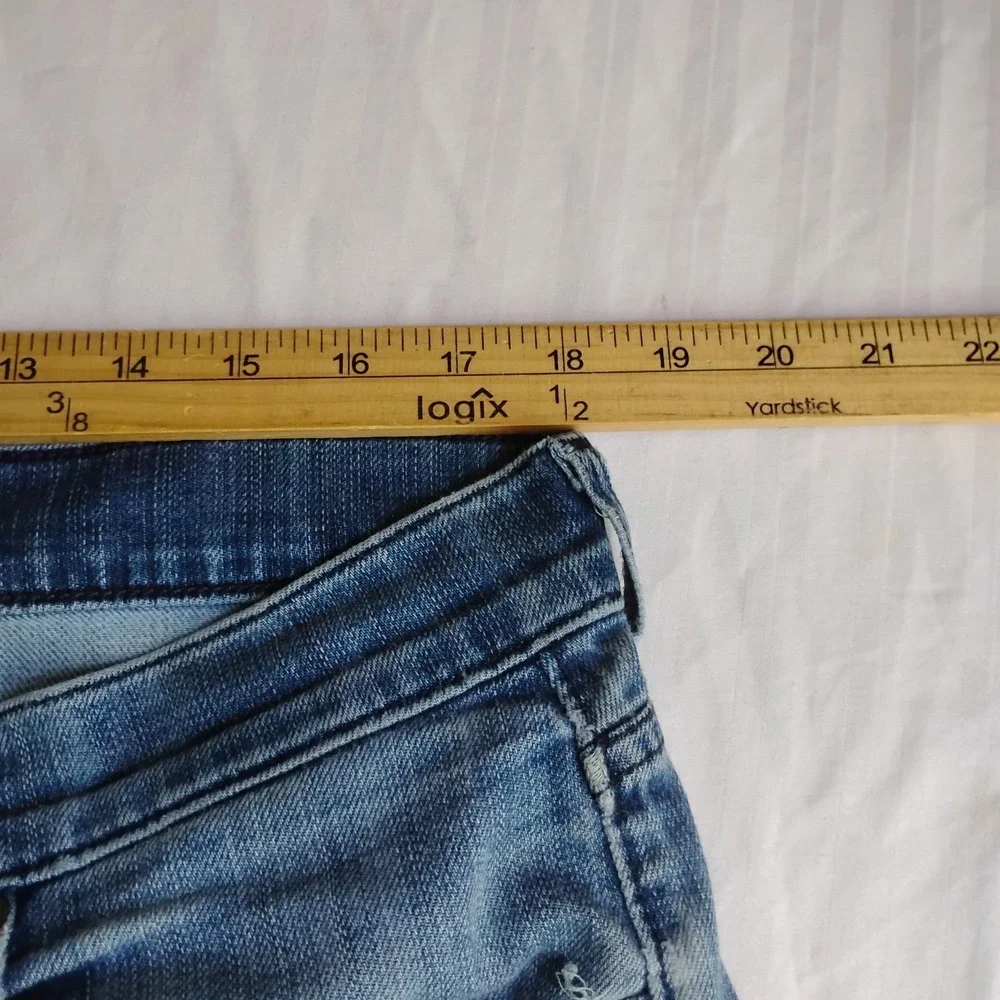 7 For All Mankind Jeans 36x30 Austyn Straight Leg Medium Wash Stretch Classic